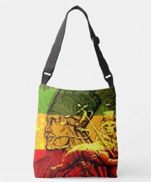 Rasta Cross Body Bag Lion of Judah Design Rastaseed.com