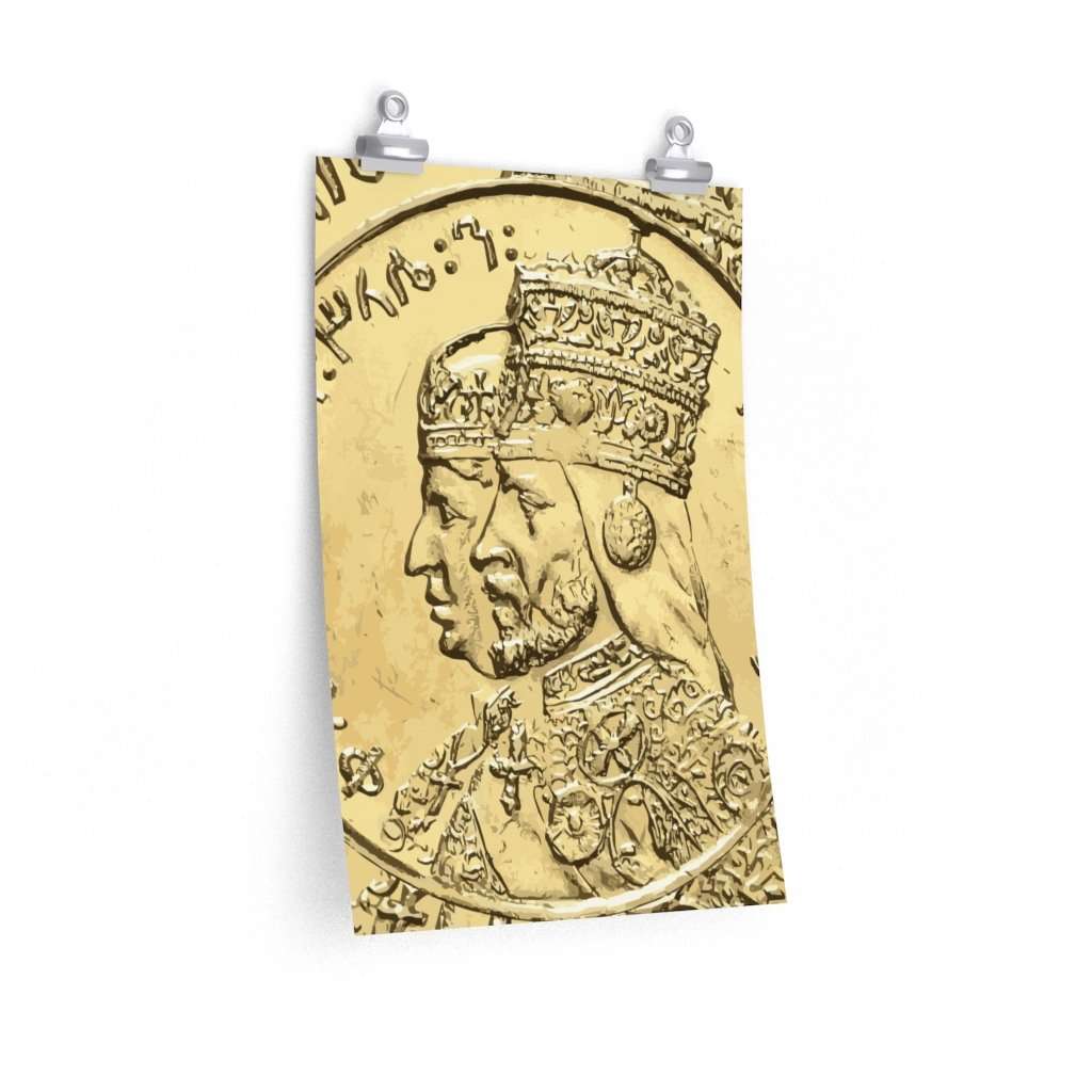 Emperor Haile Selassie and Empress Menen Premium Matte vertical posters - Image 3