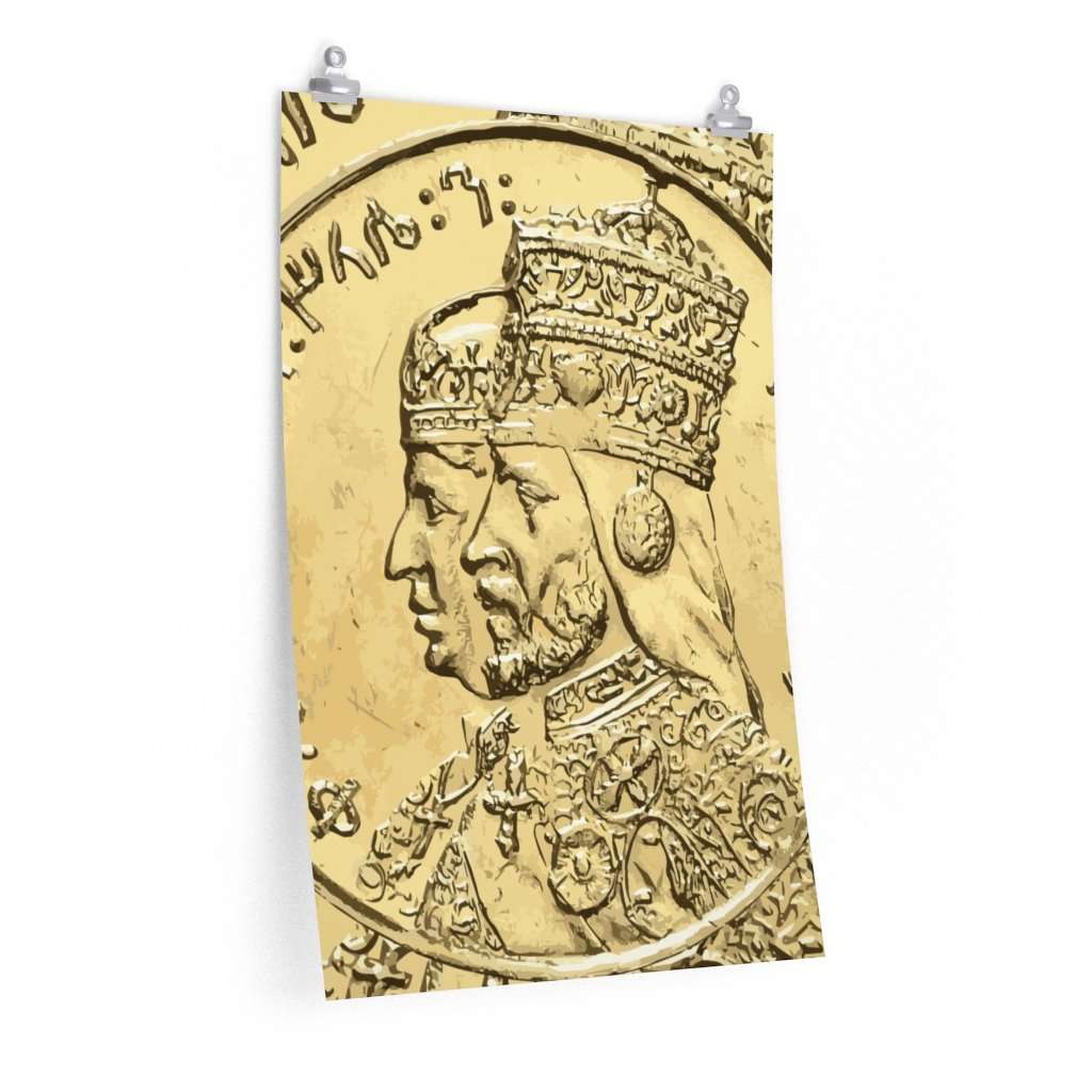 Emperor Haile Selassie and Empress Menen Premium Matte vertical posters - Image 6